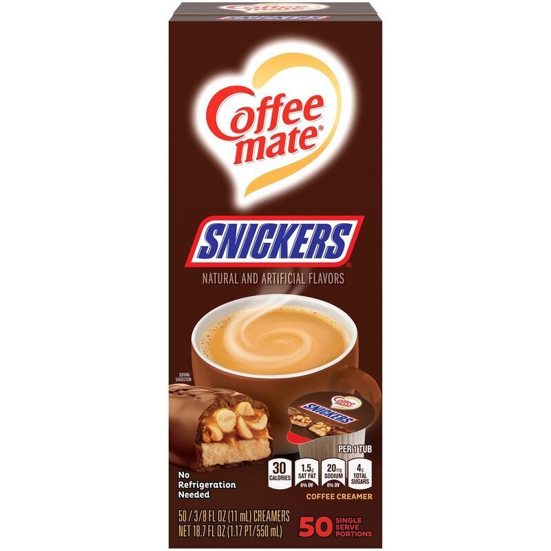 Nestle Coffee Mate Snickers 50 X 11 Ml 14 90