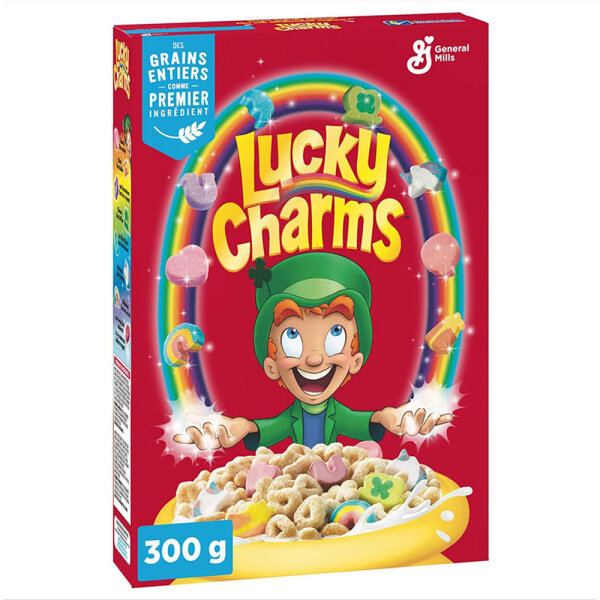 General Mills - Lucky Charms - Cerealien mit Marshmallows 300g