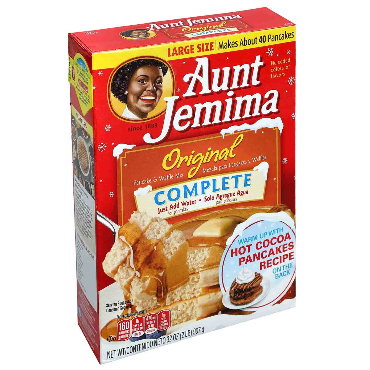Aunt Jemima Original Complete Pancake And Waffle Mix 907g