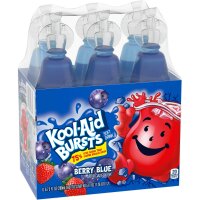 Kool Aid Bursts Berry Blue 6 Pack 1,2 Liter