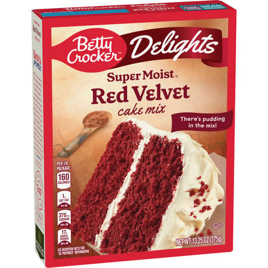 Betty Crocker Super Moist Red Velvet Cake Mix 375g