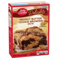 Betty Crocker Delights Peanut Butter Cookie Brownie Bars...