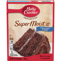 Betty Crocker Super Moist Cake mix Chocolate fudge 375g