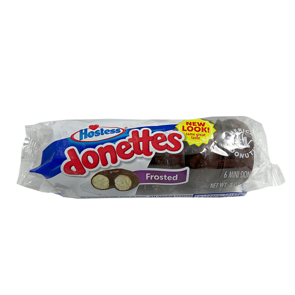 Hostess Donettes Mini Donuts Frosted Chocolate 85g