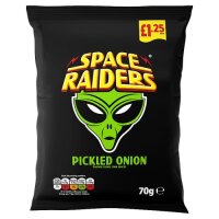 Space Raiders Pickled Onion Chips 70g