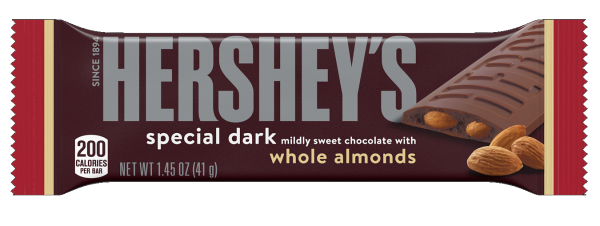 Hersheys Special Dark Whole Almond 41g