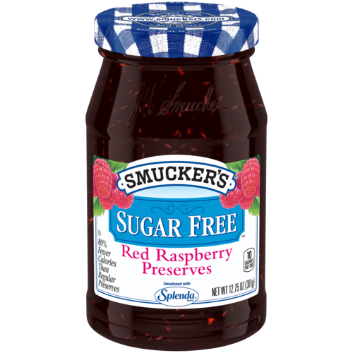 Smuckers Sugar Free Red Raspberry Preserves 361g
