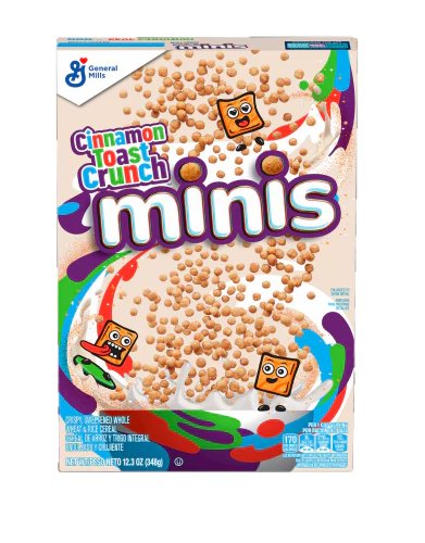 General Mills Cinnamon Toast Crunch Minis 348g (MHD 11.06.2024)