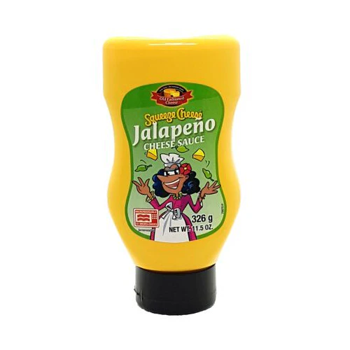 Old Fashioned Foods - Squeeze Cheese Jalapeno 326g