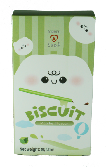 Tokimeki Biscuit Matcha Flavour 40g
