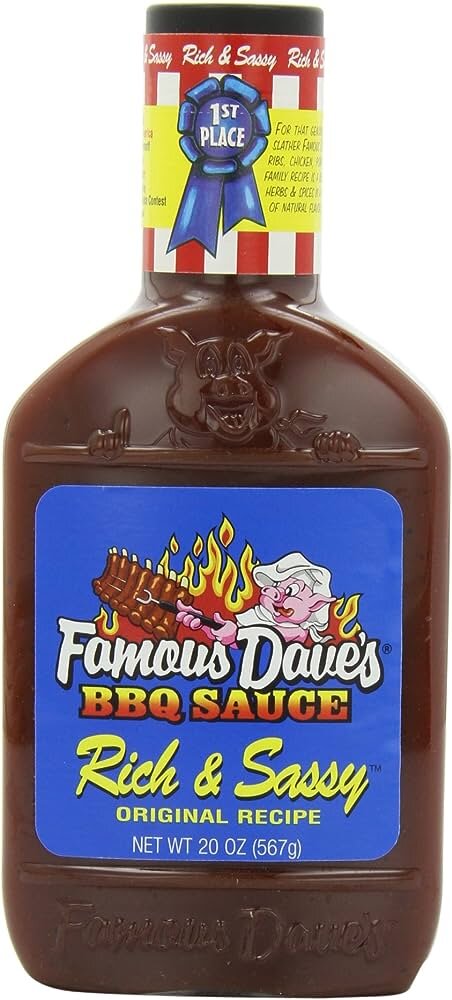 Famous Daves Bbq Sauce Rich Sassy G