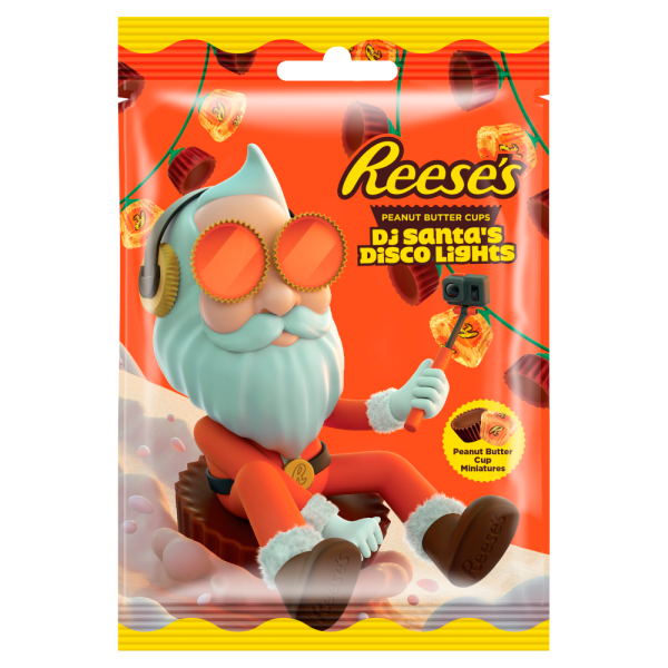 Reese´s Penaut Butter Cups Dj Santa Disco Lights 70g