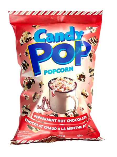 Candy Pop Popcorn Peppermint Hot Chocolate 149g