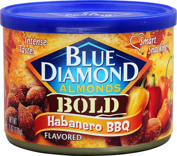 Blue Diamond Almonds BOLD Habanero BBQ 170g