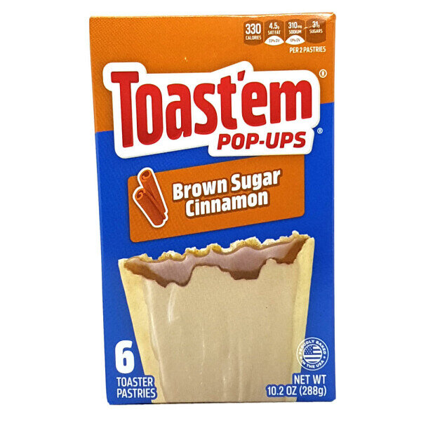 Toastem Pop-Ups Brown Sugar Cinnamon 288g