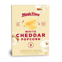 Magic Time White Cheddar Popcorn (3x 80g) 240g
