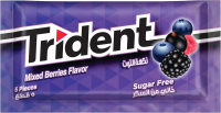 Trident Sugar Free Mixed Berries Gum 8g