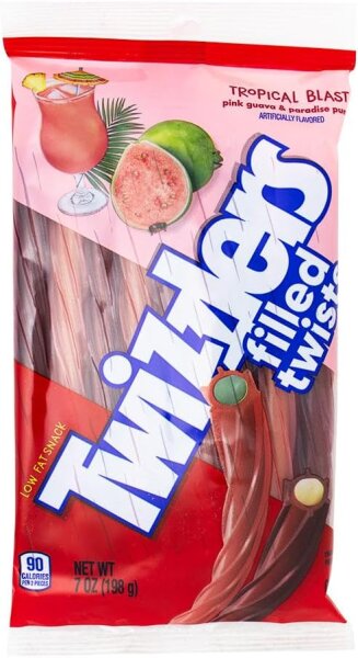 Twizzlers Filled Twists Tropical Blast 198g