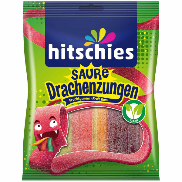 Hitschies Saure Drachenzungen mix 125g