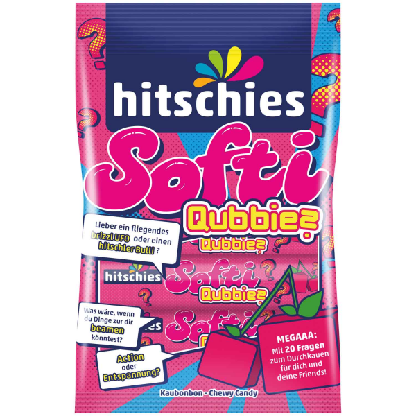 Hitschies Softi Qubbies Kirsche 80g