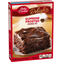 Betty Crocker Delights Supreme Frosted Brownie-Mischung,...