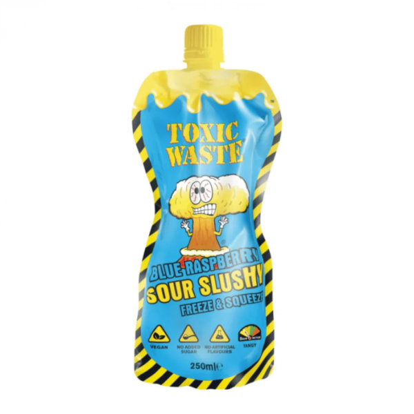 TOXIC WASTE Blue Raspberry Sour Slushy 250ml » jetzt bestellen!, 2,50