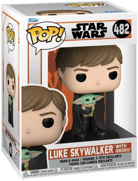 FUNKO POP! Star Wars Luke Skywalker with Grogu (482)