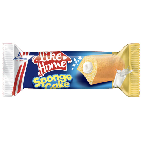 American Foods - Like Home Sponge Cake with Cream filling 40g