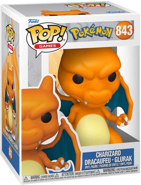 FUNKO POP! Pokemon Glurak (843)