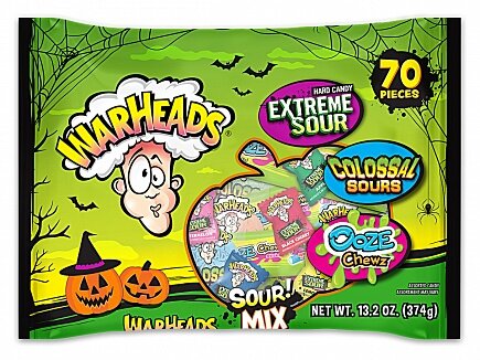 Warheads Sour Mix Halloween 374g