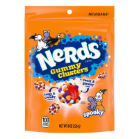 Wonka Nerds Gummy Cluster Spooky 226g