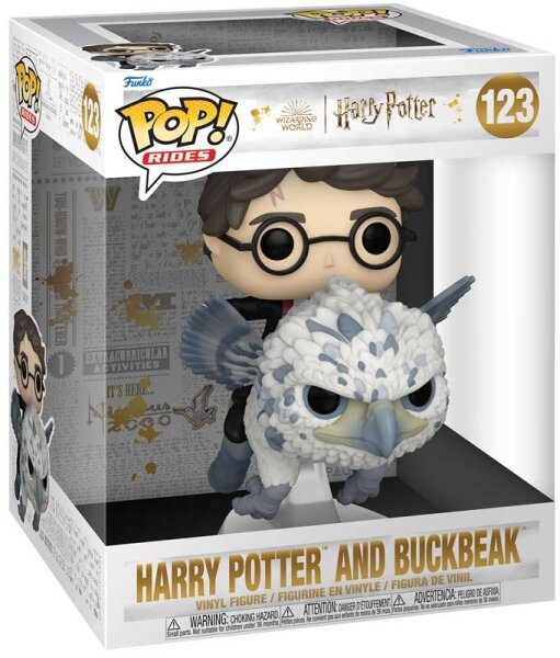 FUNKO POP! RIDES DELUXE Harry Potter "Harry Potter & Buckbeak" (123)