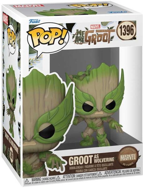 FUNKO POP! Marvel Groot as Wolverine (1396)