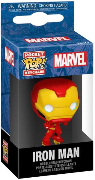 FUNKO POP! Pocket Pop Marvel Iron Man Keychain Schlüsselanhänger