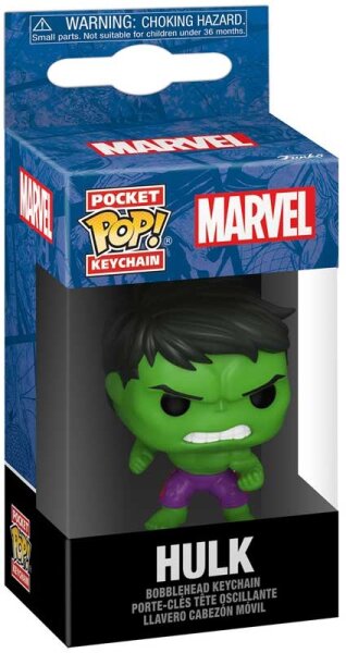 FUNKO POP! Pocket Pop Marvel Hulk Keychain Schlüsselanhänger