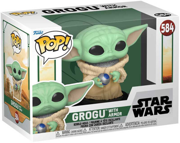 FUNKO POP! Star Wars Grogu with Armor (584)