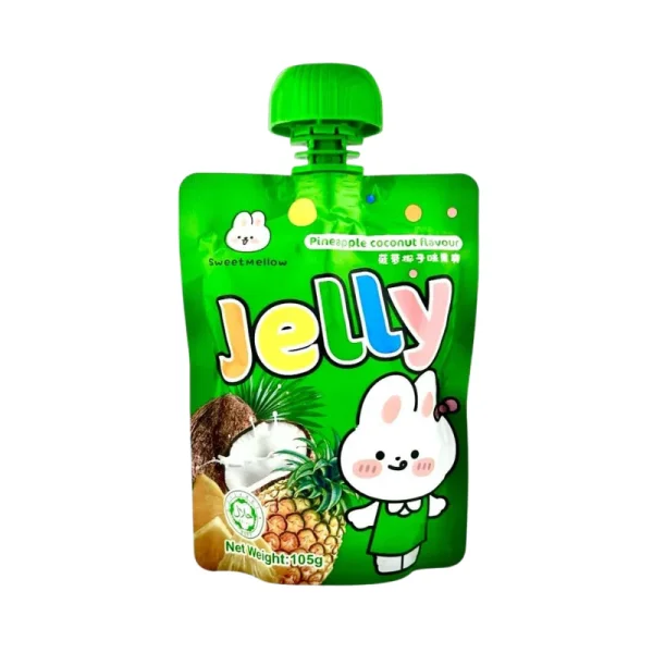 Sweet Mellow - Jelly Ananas-Kokos 105g